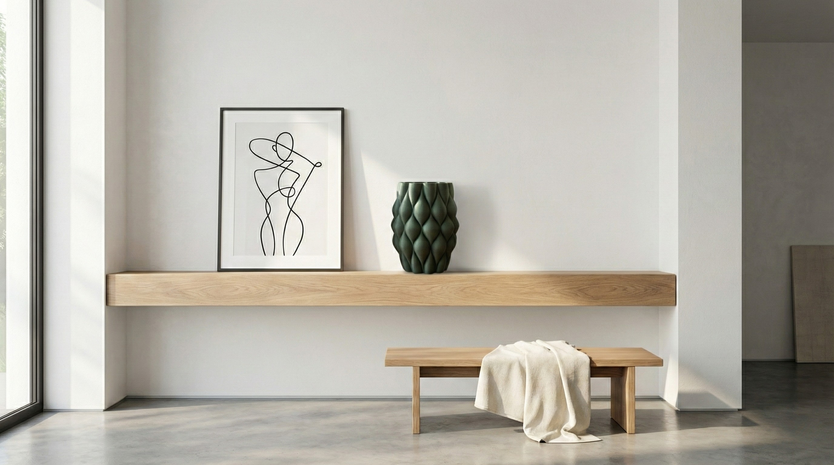 Le vase comme objet sculptural : quand la forme suffit