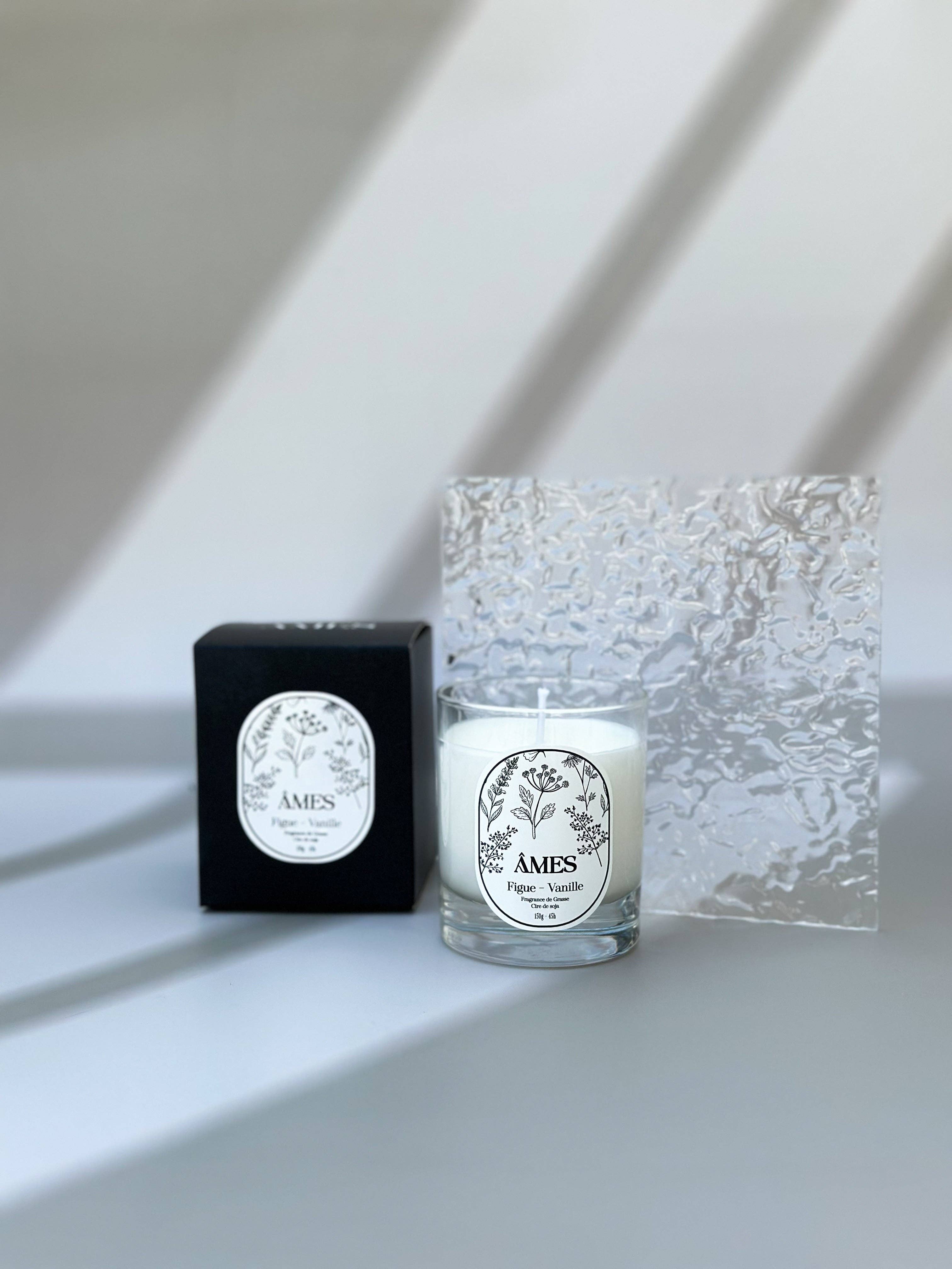 Bougie parfumée en cire végétale