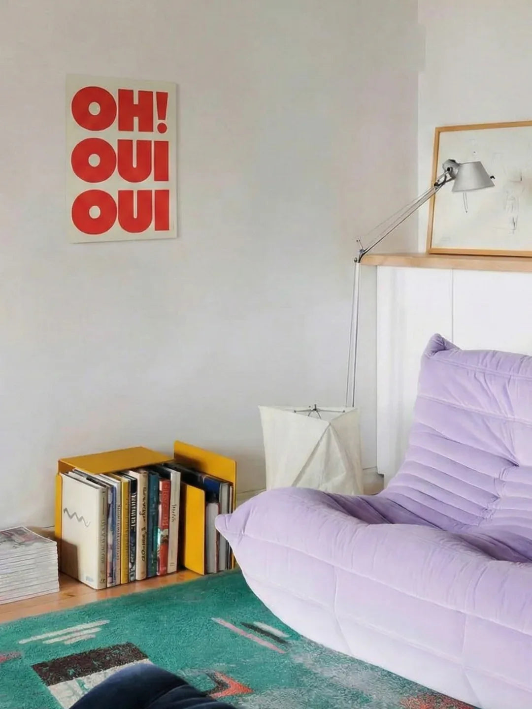 Affiche OH OUI OUI au mur