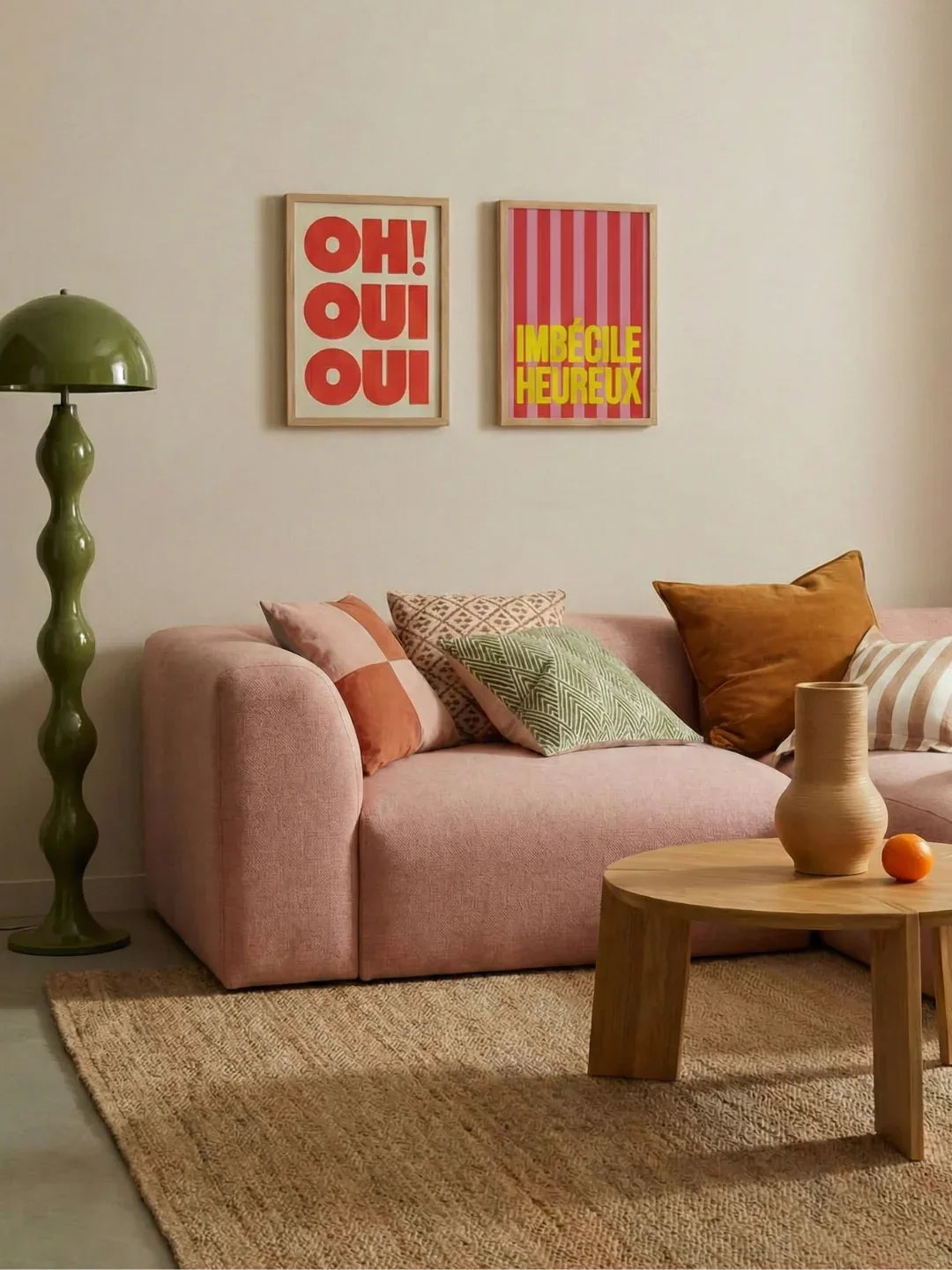 Affiche OH OUI OUI au mur