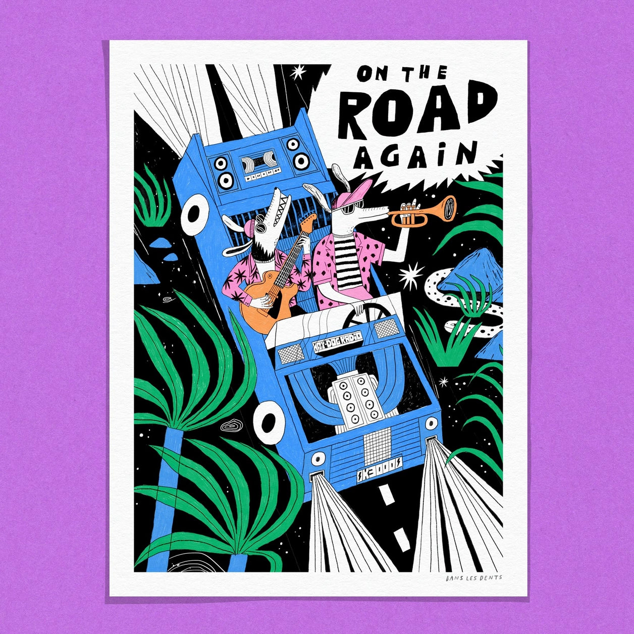 Affiche On The Road Again