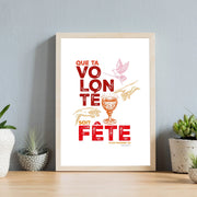 Affiche Que ta volonté soit fête !