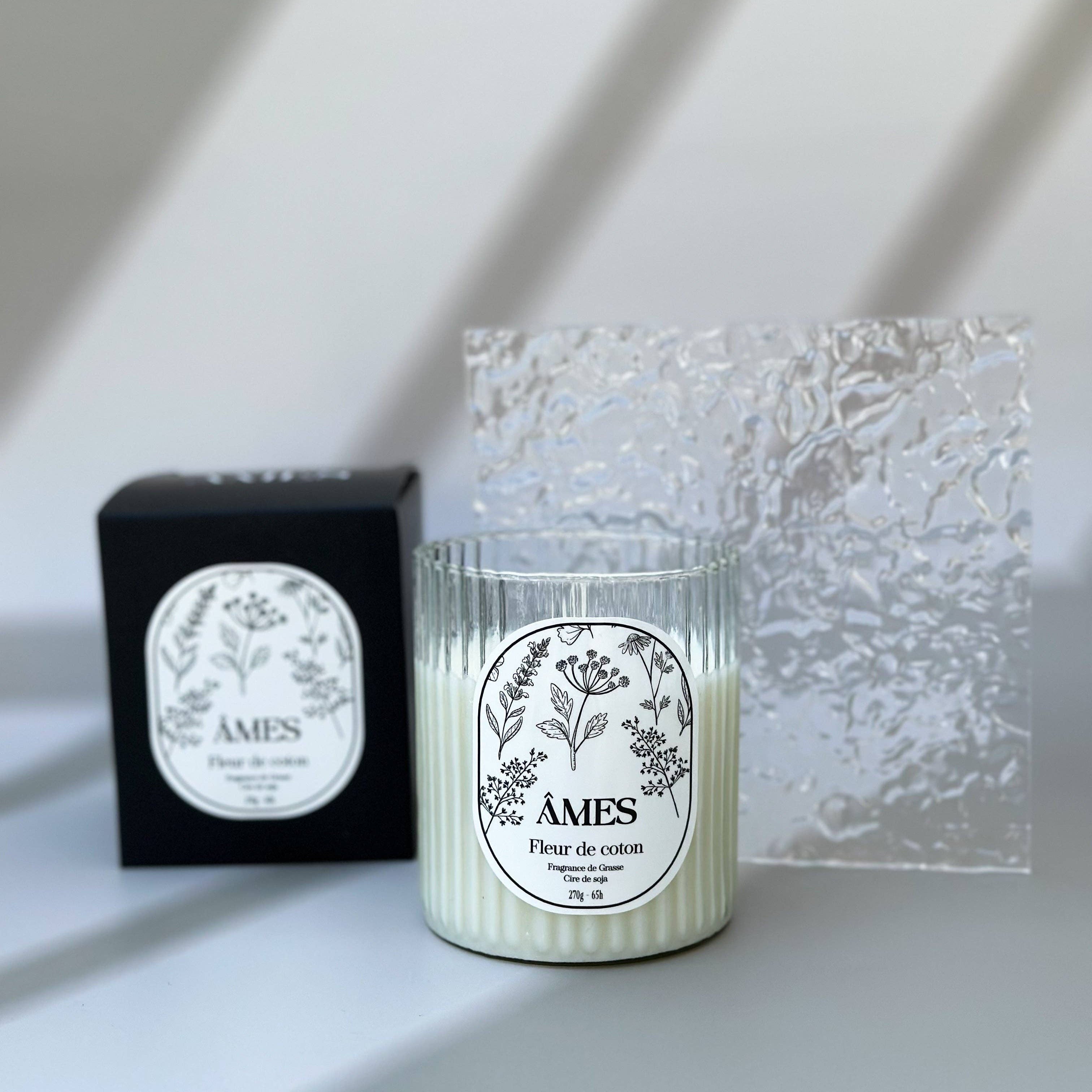 Bougie parfumée en cire végétale