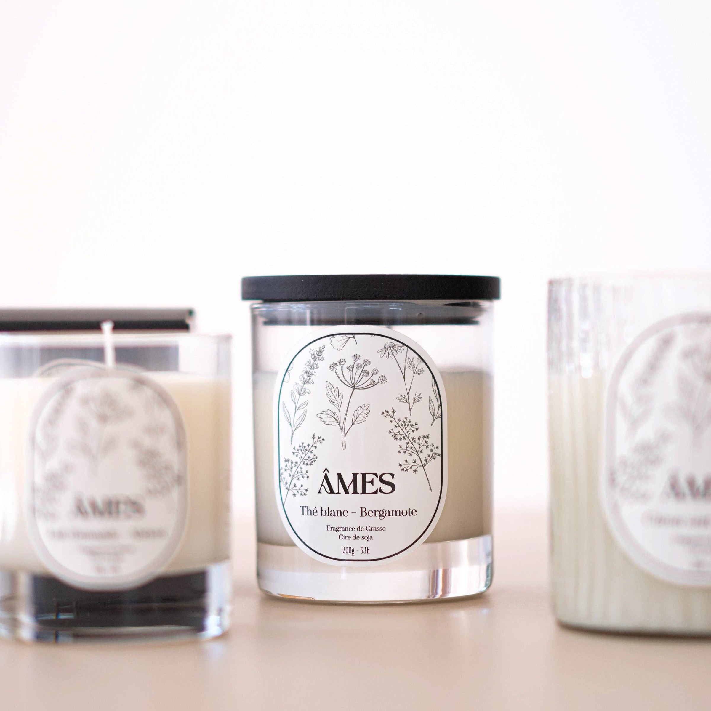 Bougie parfumée en cire végétale