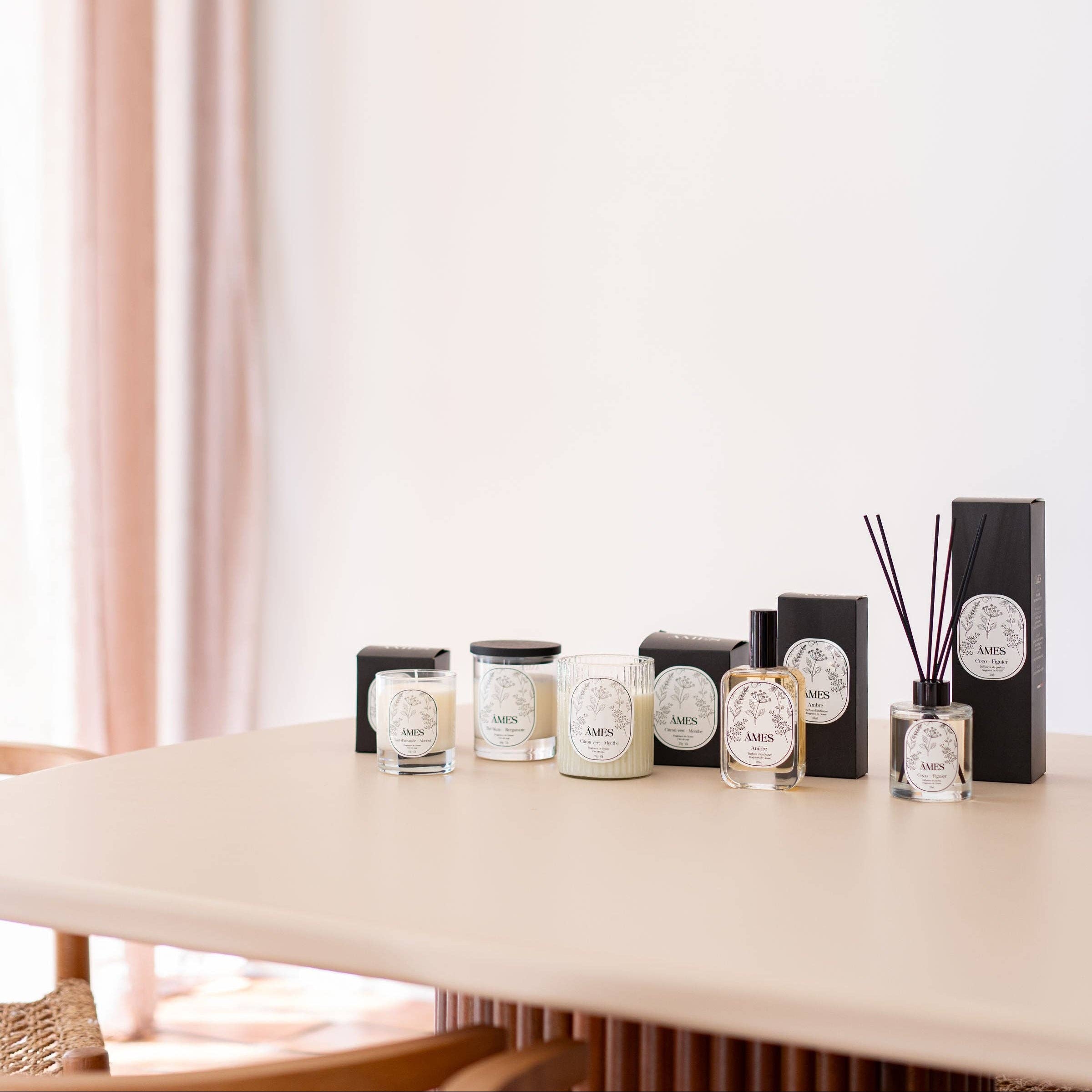 Bougie parfumée en cire végétale