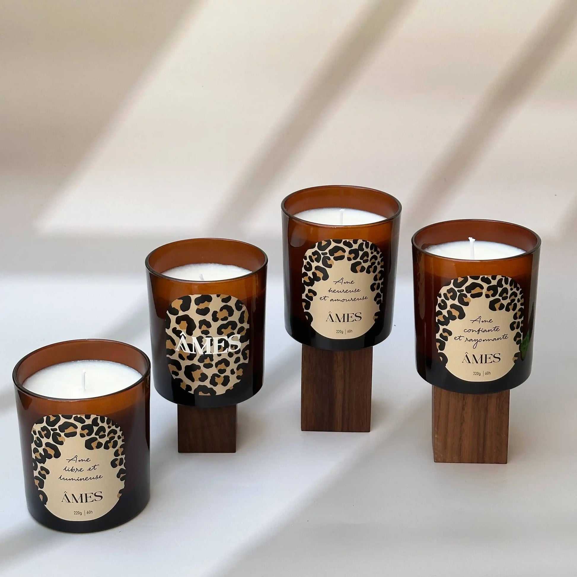 Bougie parfumée Léopard en cire végétale