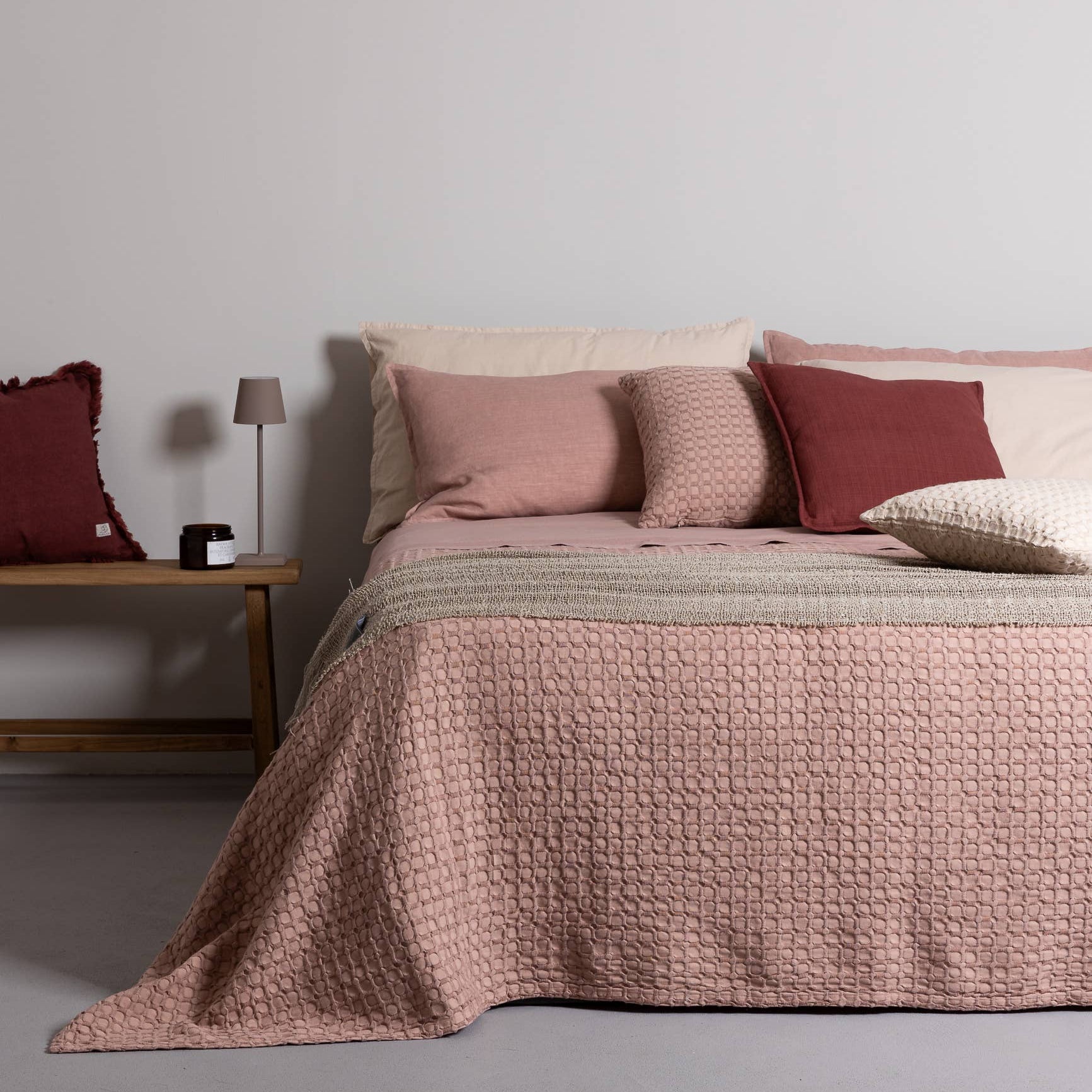 Couvre-lit ALVEARE 100% coton