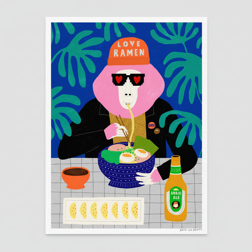 Affiche Love Ramen