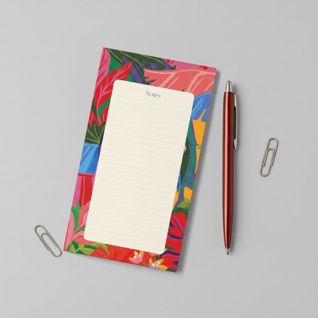Bloc-notes Feuilles exotiques