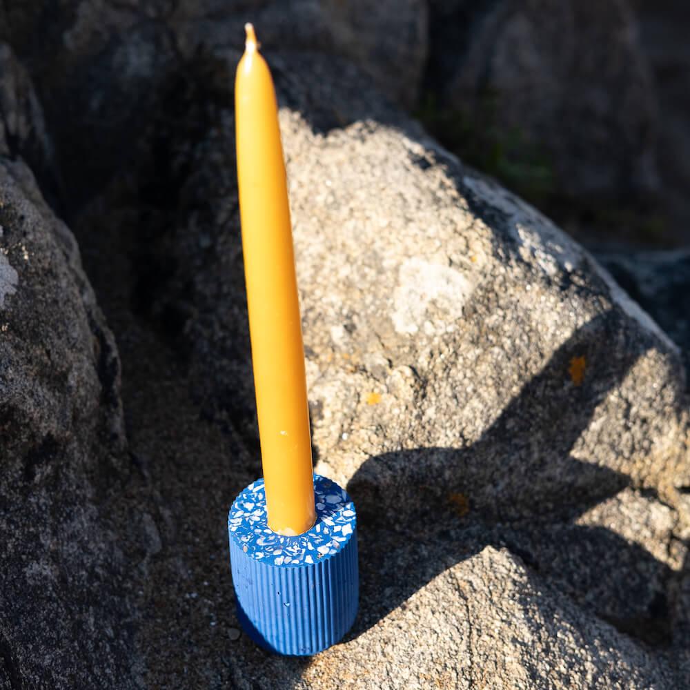 Bougeoir en coquillages recyclés - Colosse