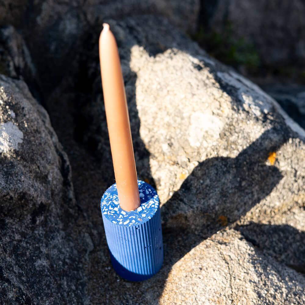 Bougeoir en coquillages recyclés - Colosse