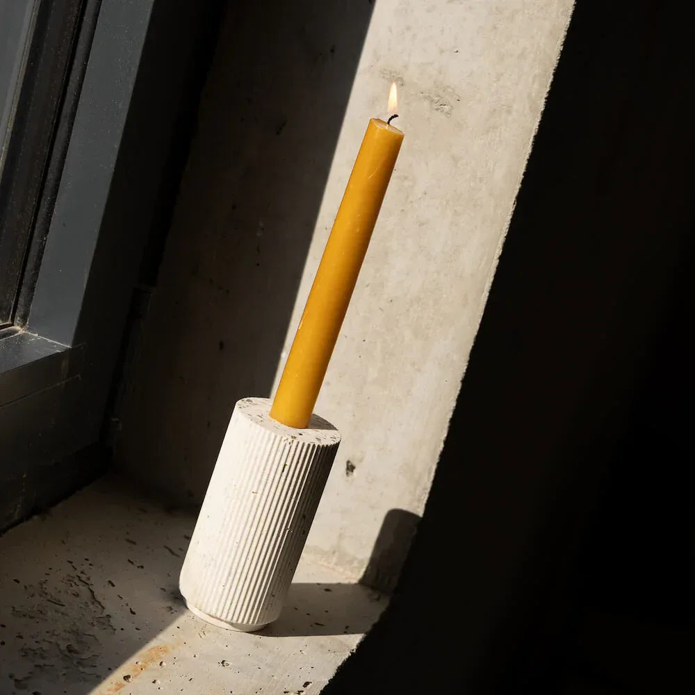 Bougeoir en coquillages recyclés - Colosse