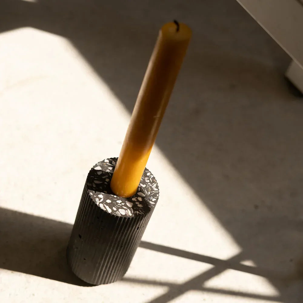 Bougeoir en coquillages recyclés - Colosse