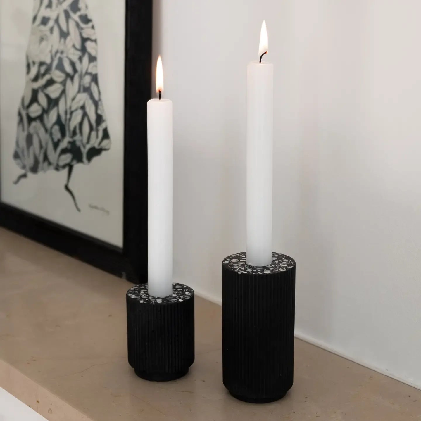 Bougeoir en coquillages recyclés - Colosse