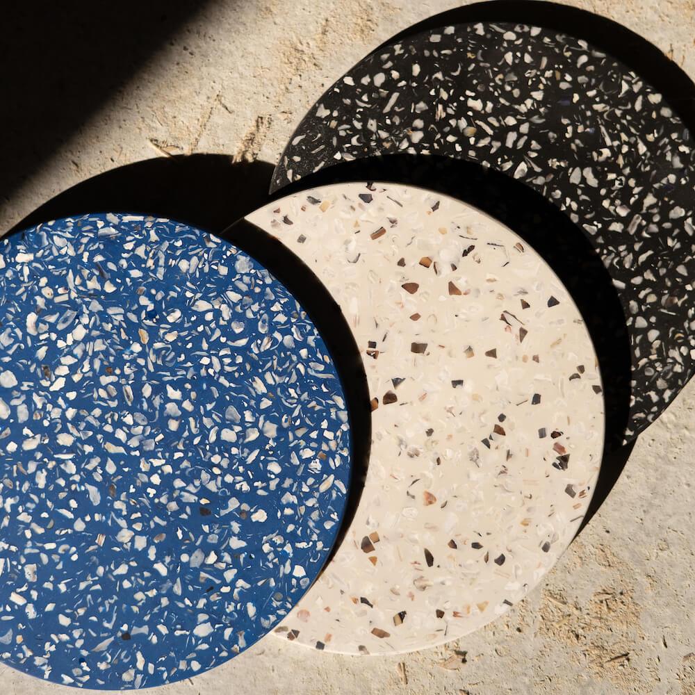 Dessous de plat en coquillages recyclés