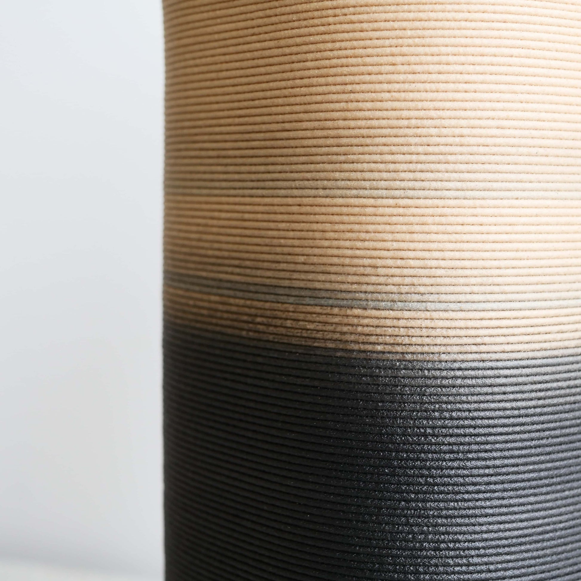 Vase DUNE en bois recyclé naturel, autre vue