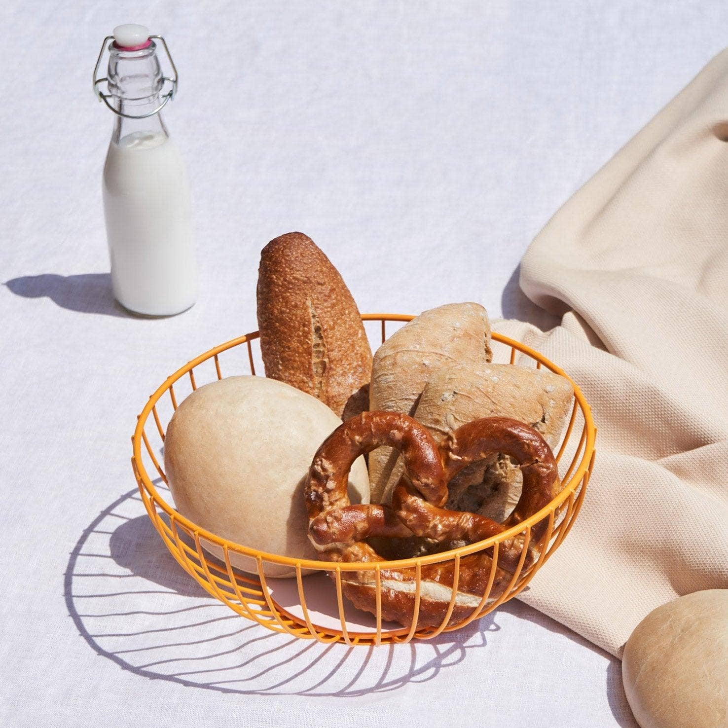 Corbeille Iris en fil de fer - Grand modèle