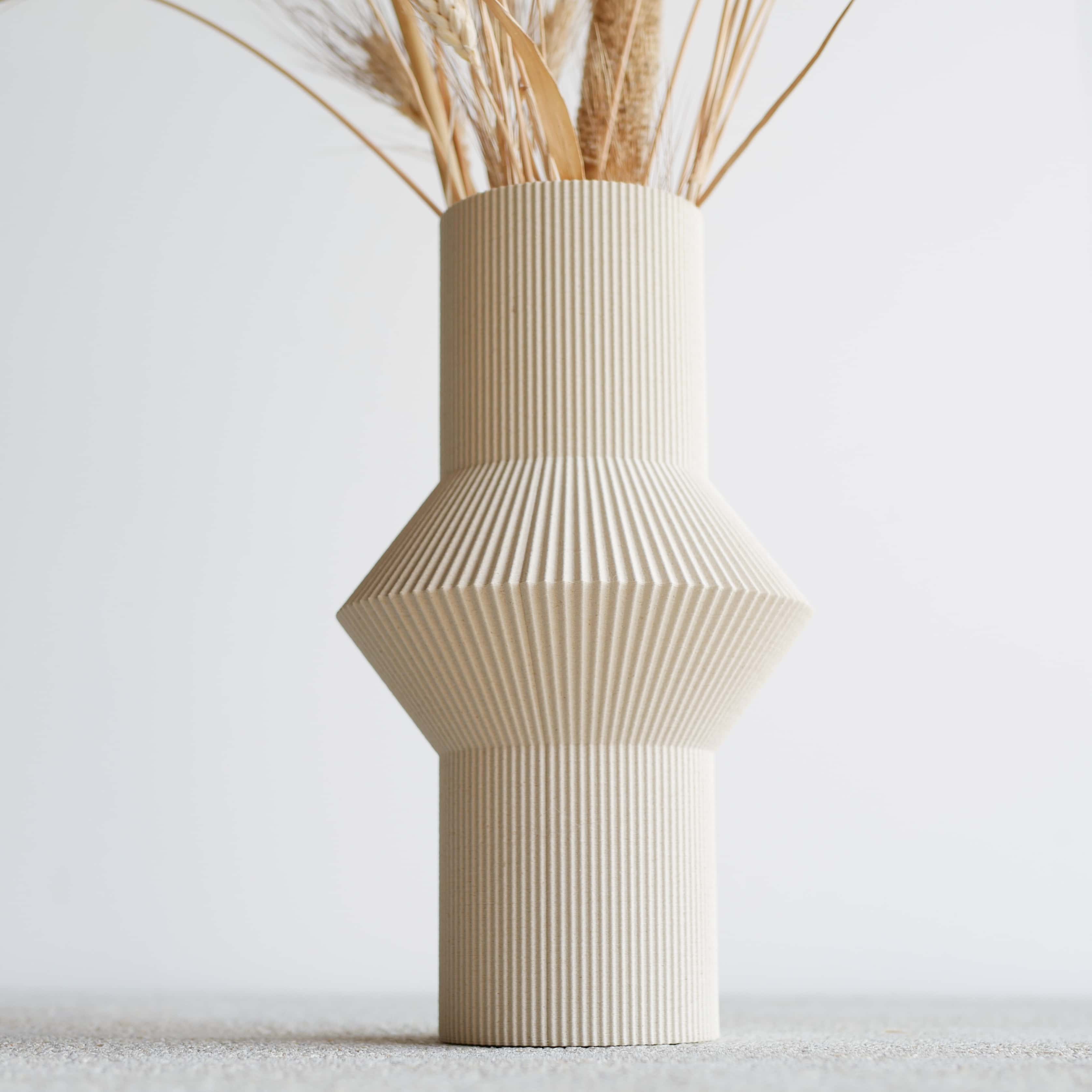 Vase HOI en bois recyclé