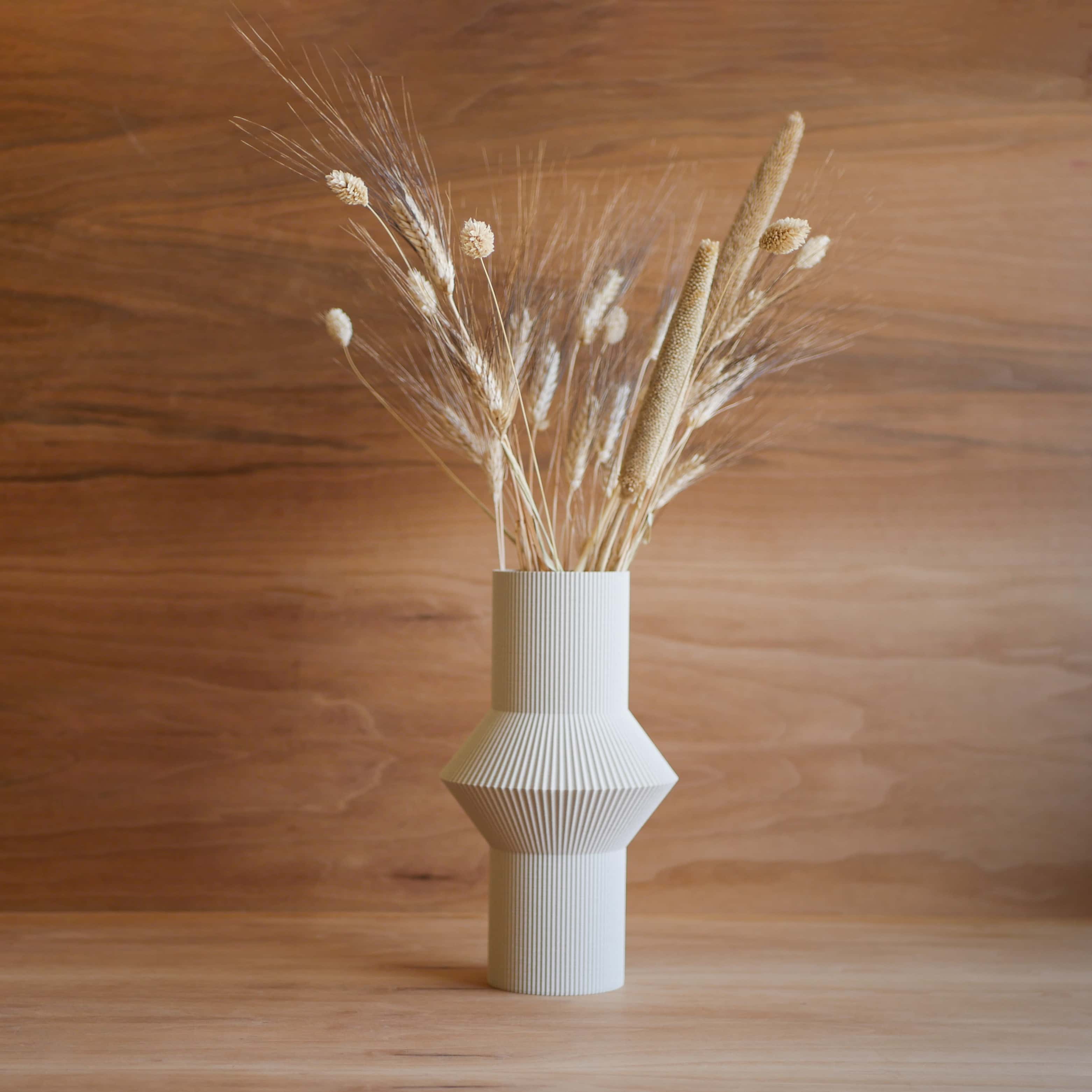 Vase HOI en bois recyclé