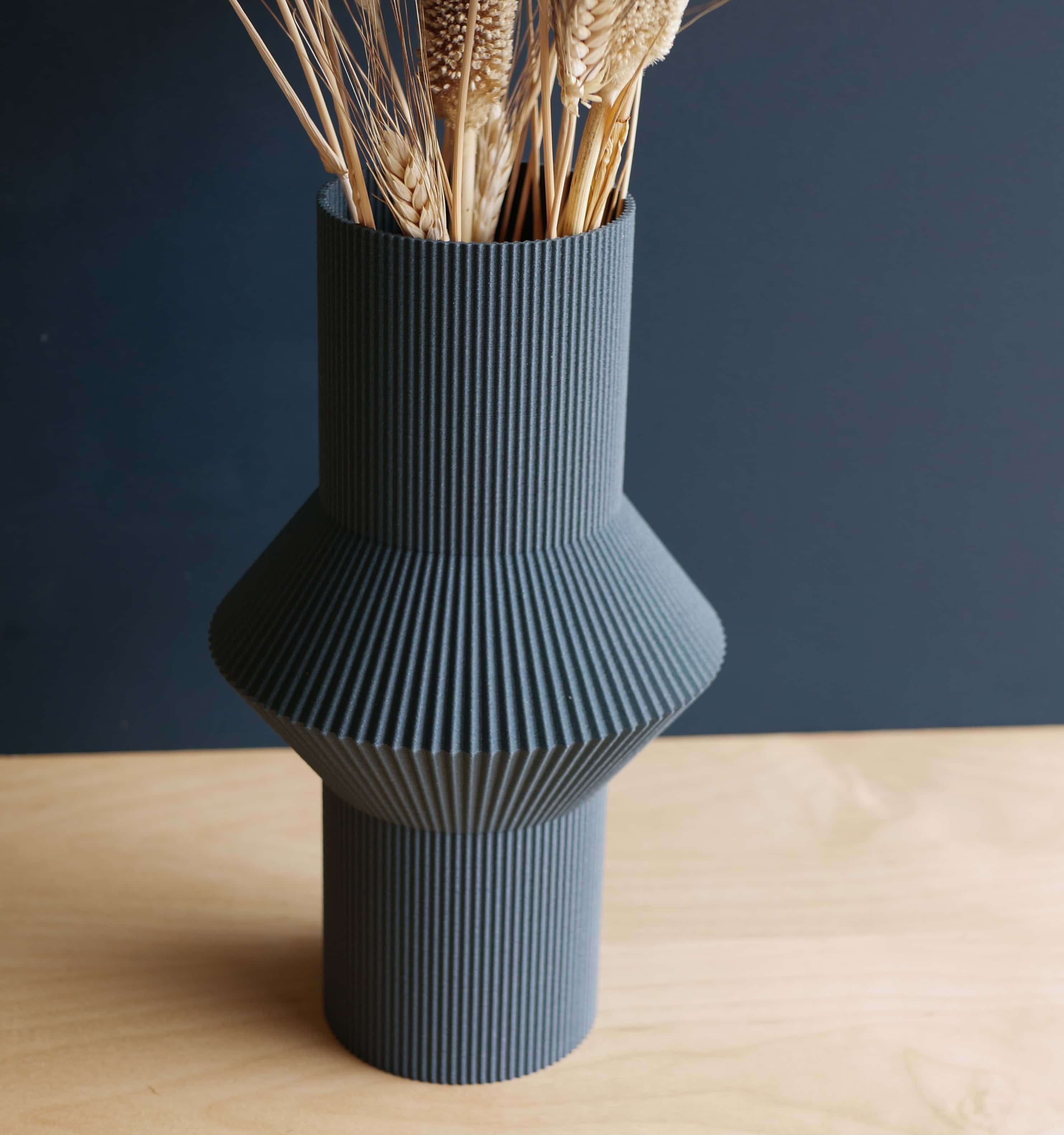 Vase HOI en bois recyclé
