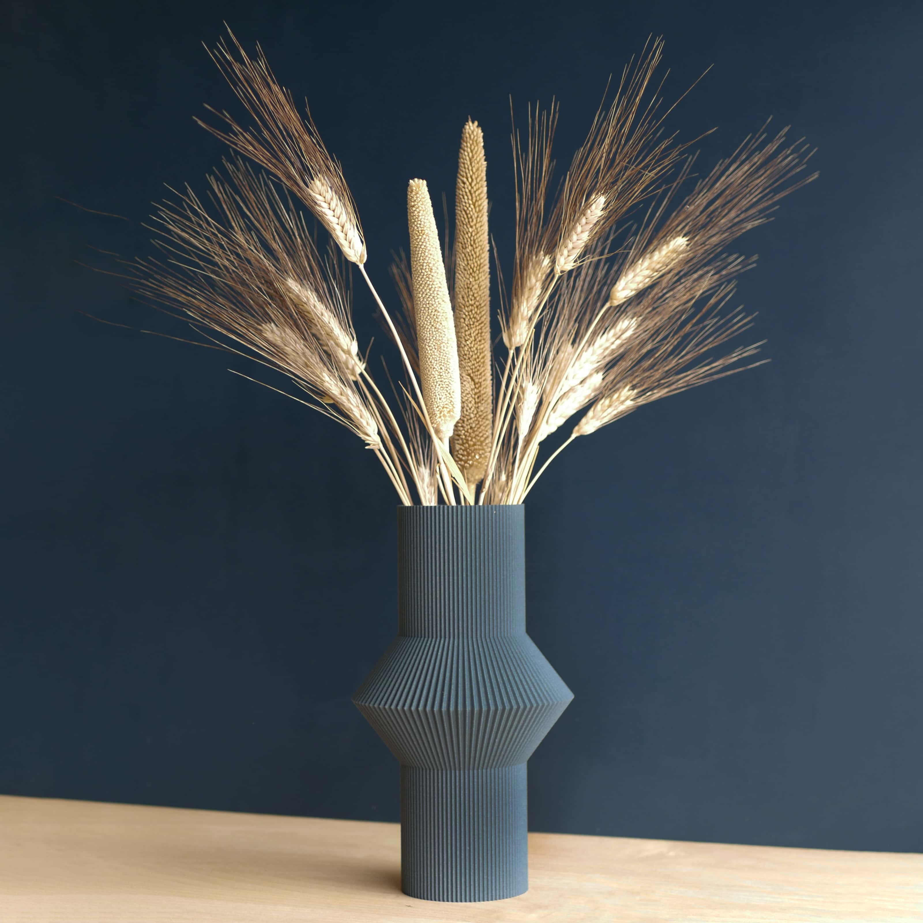 Vase HOI en bois recyclé