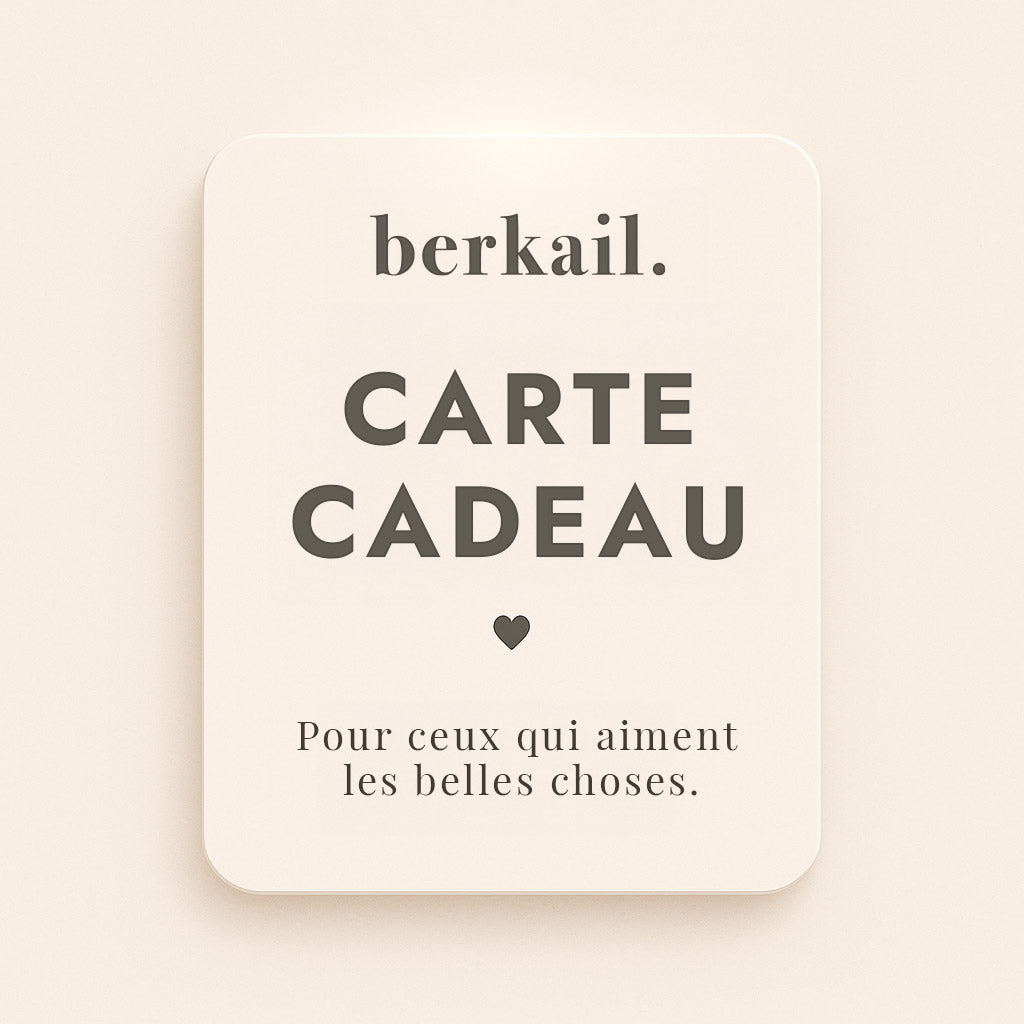 Carte cadeau Berkail