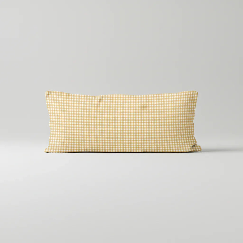 Coussin vichy en coton