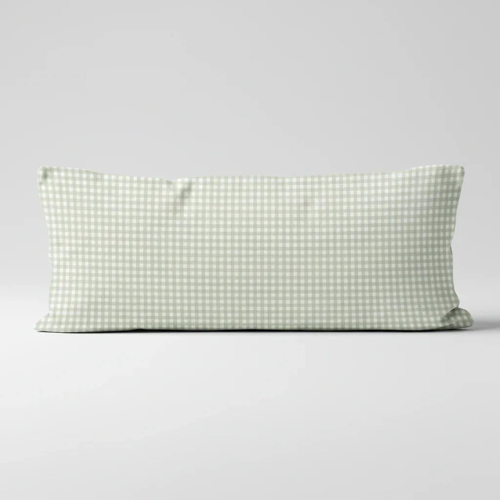 Coussin vichy en coton
