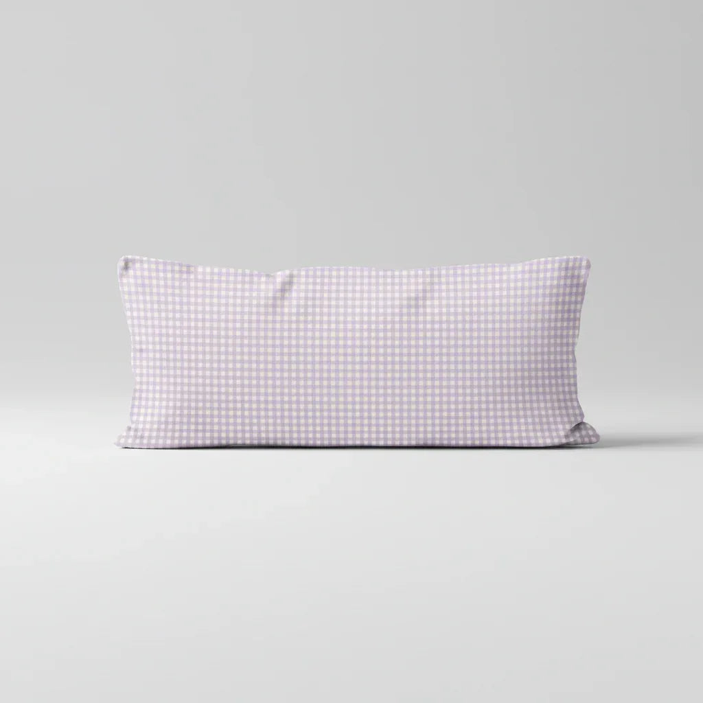 Coussin vichy en coton