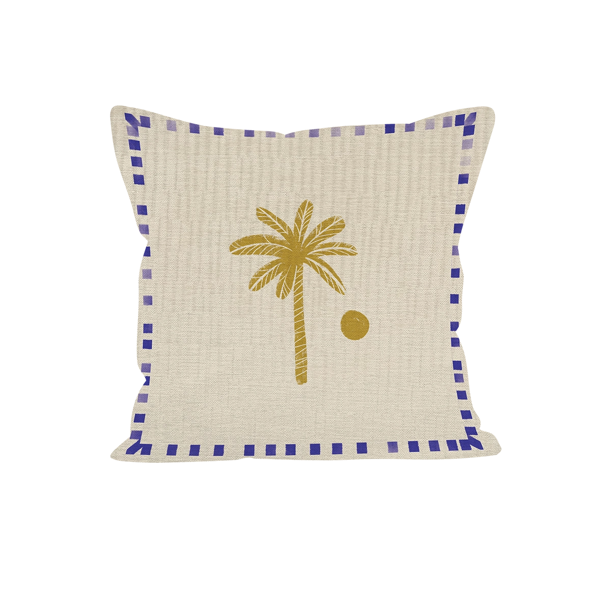 Coussin décoratif Palmier - 40x40 cm