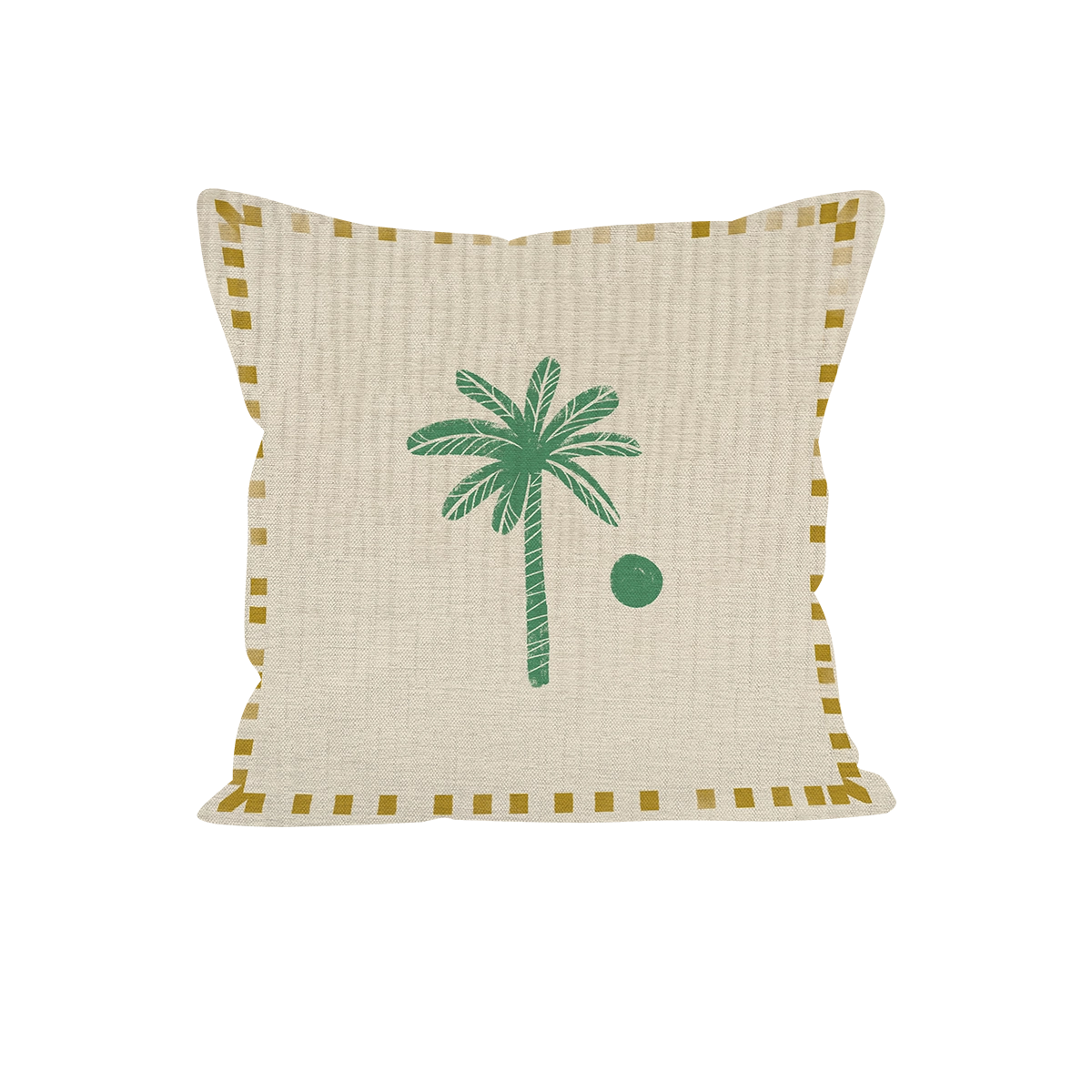 Coussin décoratif Palmier - 40x40 cm