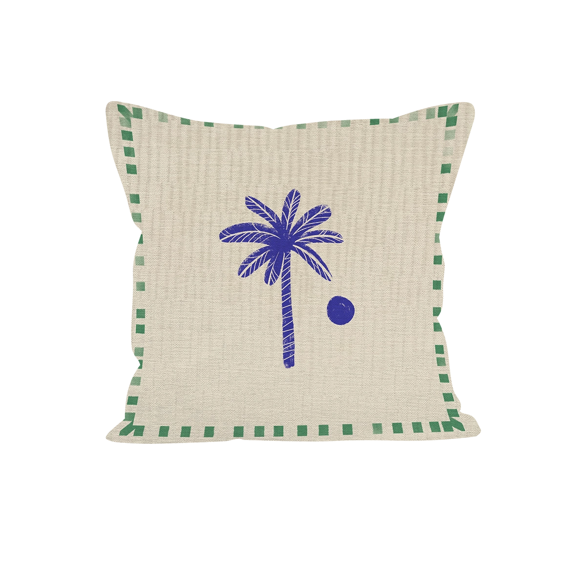 Coussin décoratif Palmier - 40x40 cm