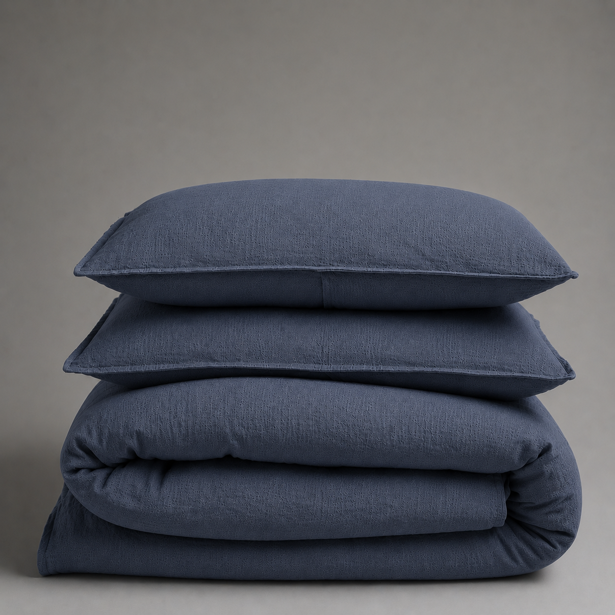 Housse de couette LUX en satin de lin et coton