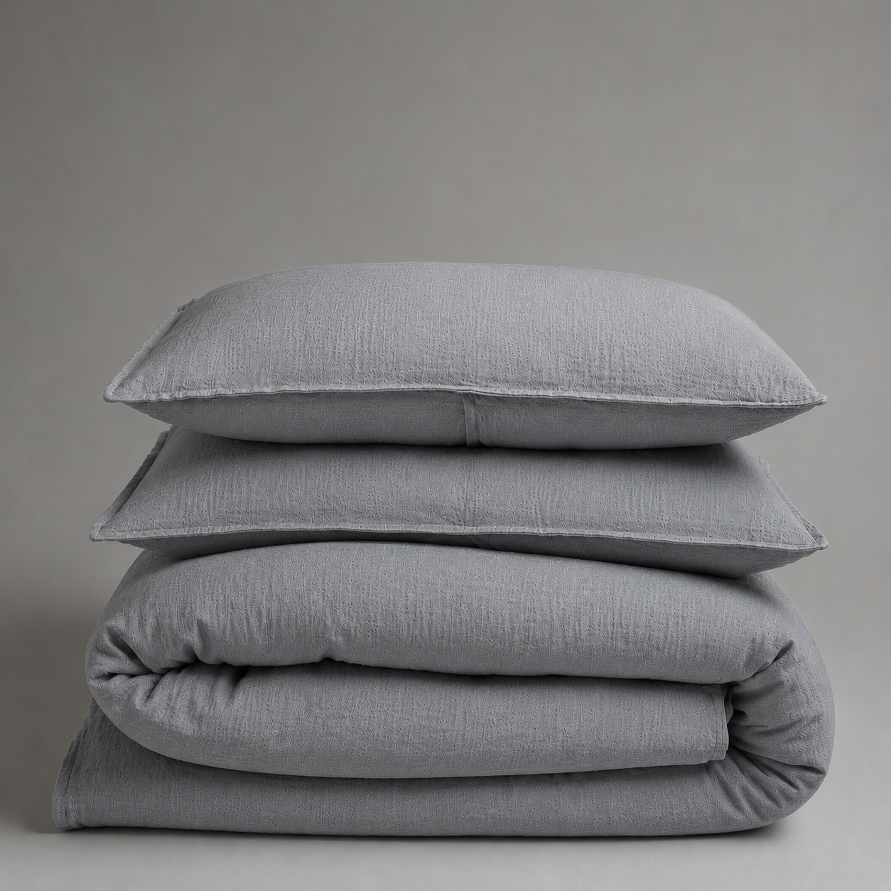 Housse de couette LUX en satin de lin et coton