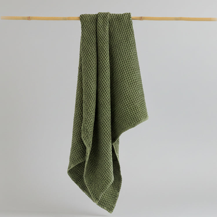 Serviette de bain gaufrée