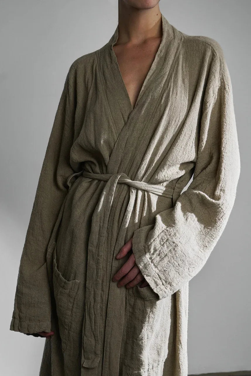 Kimono porté par une femme