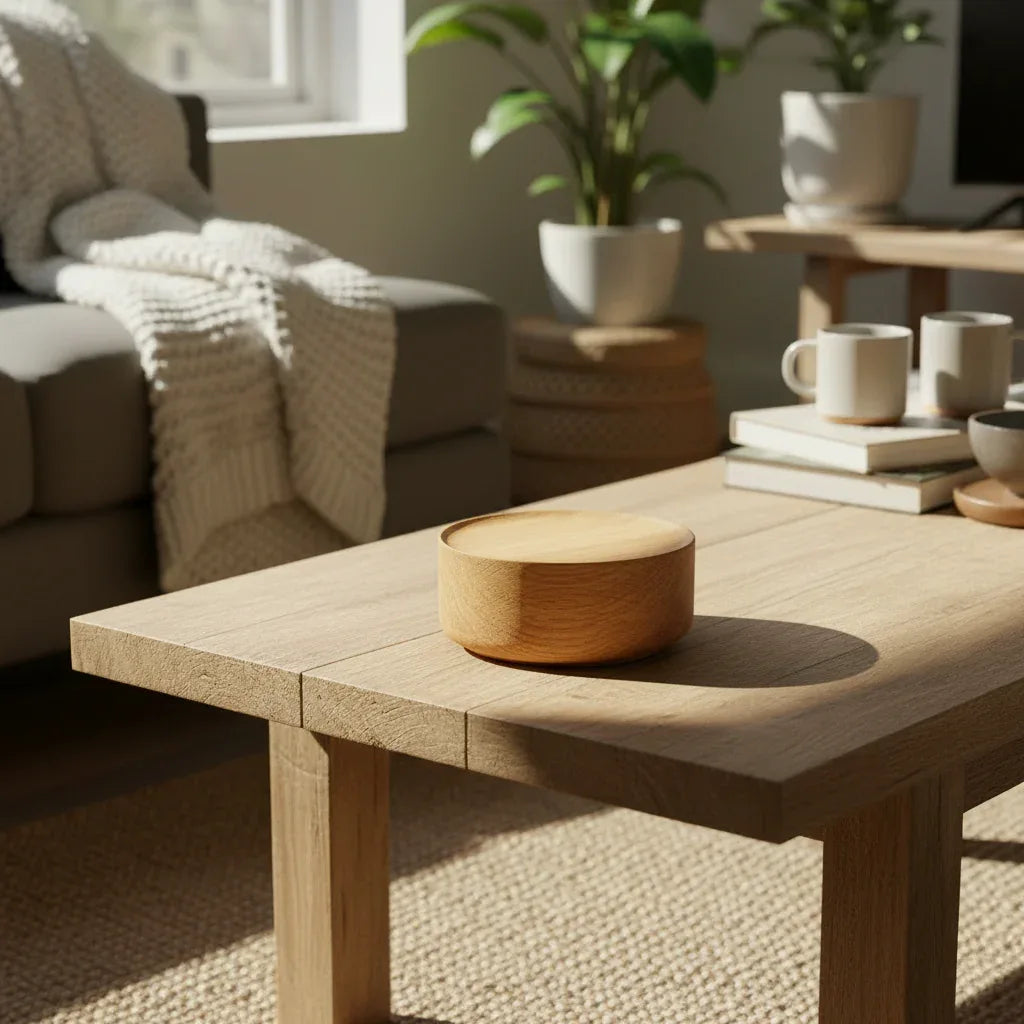 Présentoir à bijoux multi usages sur table de cuisine